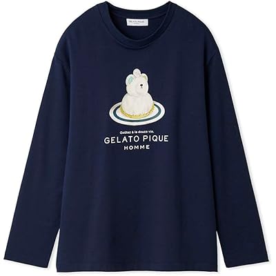 [ジェラート ピケ] HOMMEインレイベアケーキロンT PHCT251982 メンズ Mサイズ