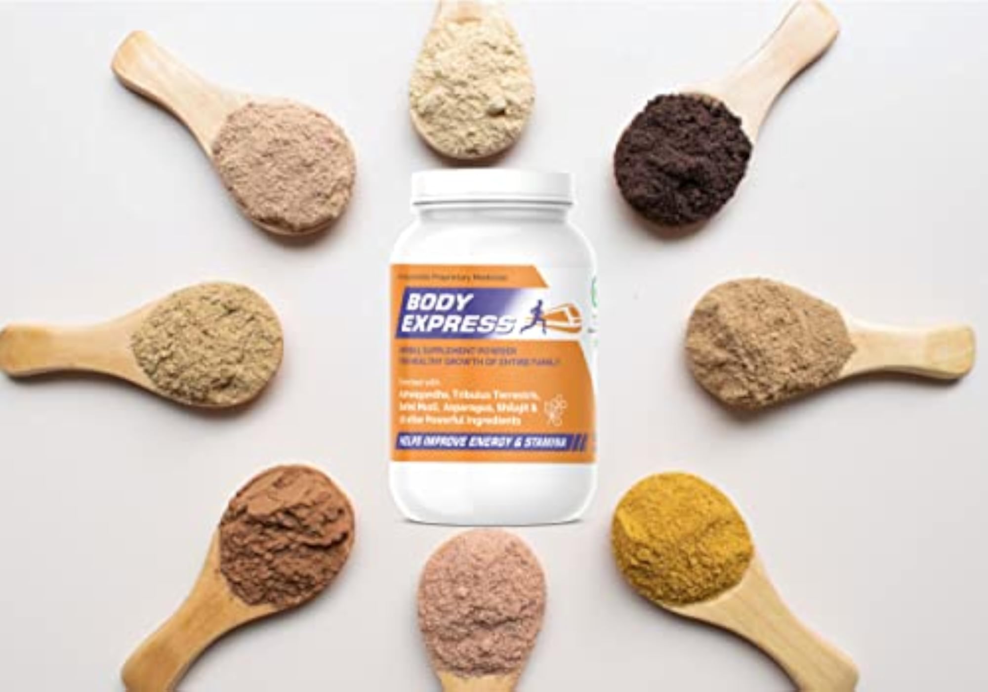 Body Express Herbal Supplement Powder, Natural Ingredients