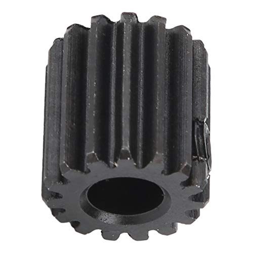 YWBL-WH Durable Cast Steel 15 Tea Gear with a Round Hole 6 Mm Mod 0.8 for Industrial Robot, Ideal for Industrial Robot Equipment