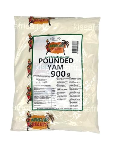 Générique - Foutou d'Igname (Pounded Yam) – 900 g | Cuisine Africaine Traditionnelle