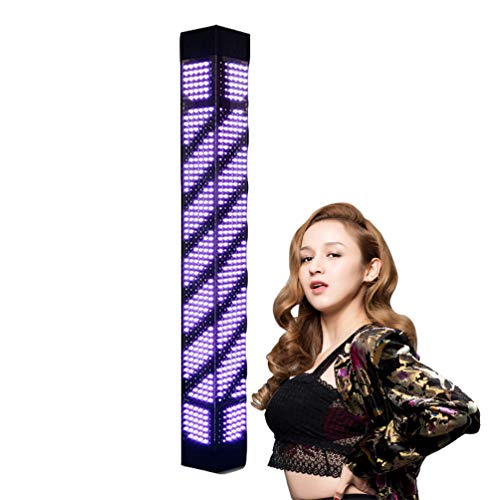 Preisvergleich Produktbild MIRC 90CM / 120CM Uhrwerk LED-Licht, klassisches Friseursalon-Friseursalon-Öffnungs-Z... rotierender roter weißer und Blauer LED-Streifen,B120*20CM