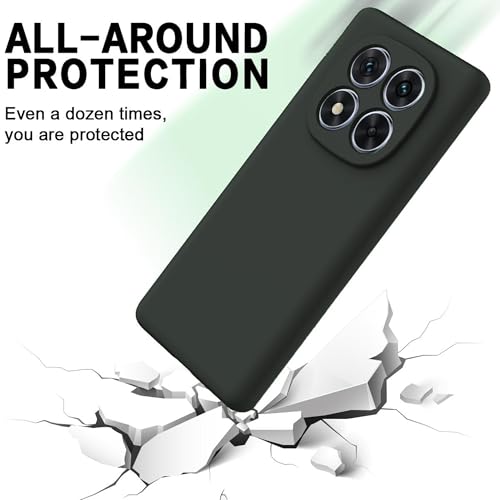 Image of FIRST MART Matte Silicone Back Cover for Redmi Note 15 Pro Plus - Green