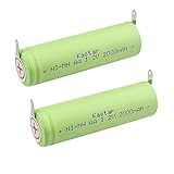 Kastar 2-Pack 1.2V 2000mAh Ni-MH Battery Replacement for Braun 7690 7765 7785 7795 8583 8585 8590 8595 8970 8975 8985 8990 8995 Micron Vario 3 XP 5615
