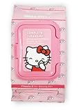 The Crème Shop Korean Cute Gentle and Fresh Advanced Scented Make Up Removal The Crème Shop x Sanrio 20 Pre Wet Towelettes (Hello Kitty)
