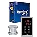 Steam Spa OAT600CH Oasis 6 KW Quick Start Acu-Steam Bath Generator Package, Chrome