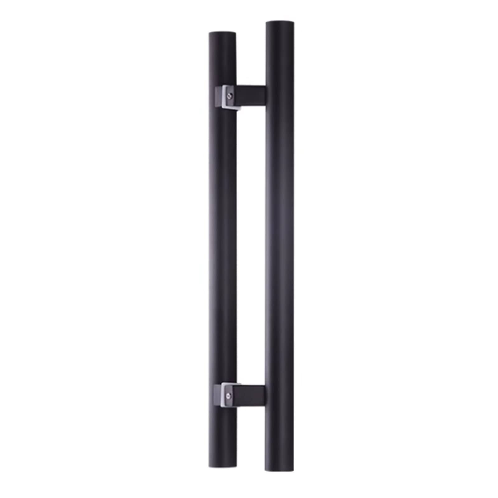 SaryEdge Door Hardware,Heavy Duty Commerial Grade-304 Double Sided Stainless Steel Door Handle,Interior or Exterior Contemporary Glass Door Handle,-L:120cm(47.2in),-L:120cm(47.2in)/90cm(35.4in)