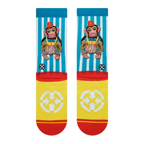 MERGE4 Dirk Hays Banging Monkeys Large Unisex Crew Socks for Men and Women Quality Durable Socks with Moisture Wicking Soles3