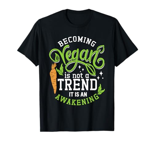 Convertirse en vegano no es una tendencia Cocinar verduras Chef vegano Camiseta