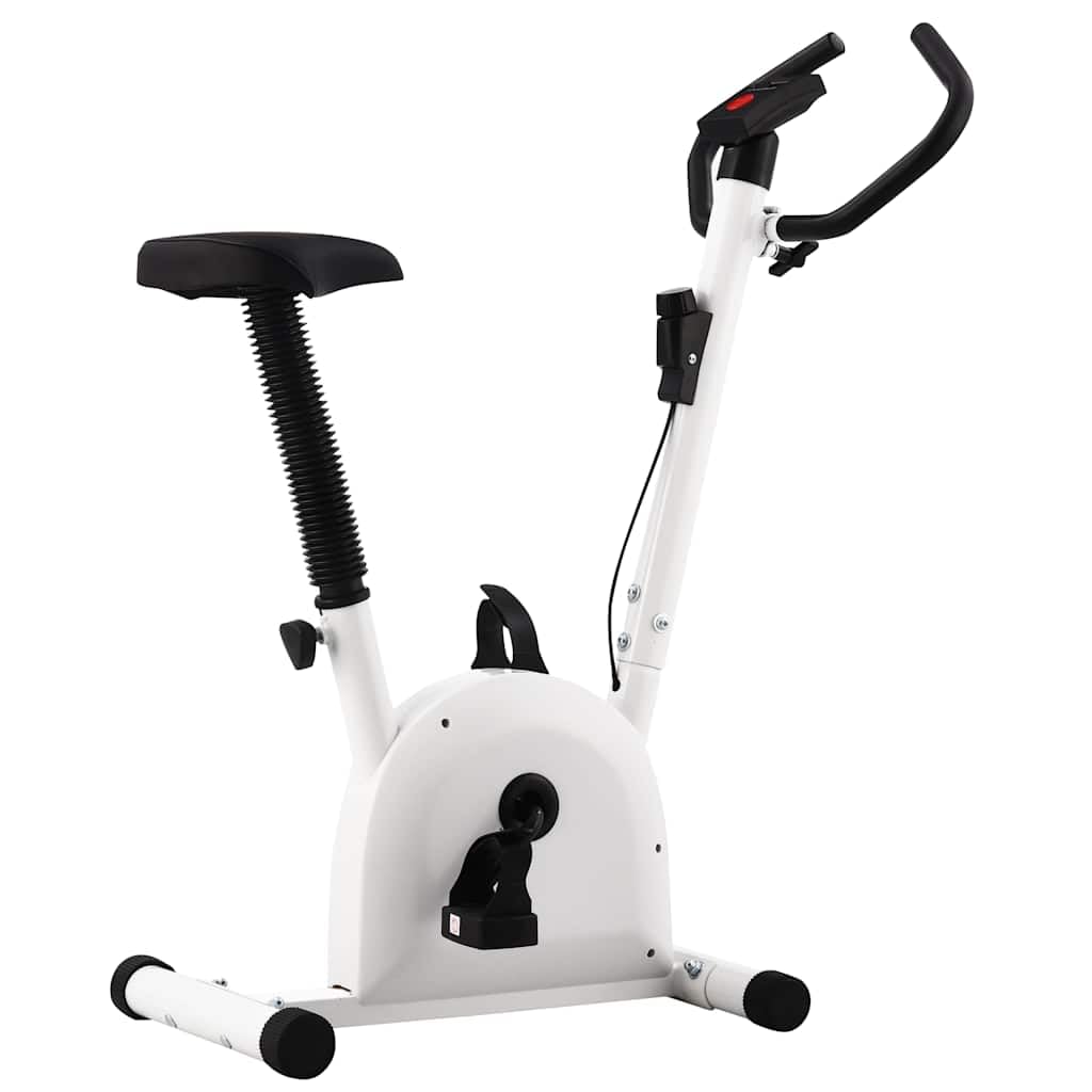 Rower treningowy z napędem pasowym, domowy rower treningowy do domu, regulowane siodełko, antypoślizgowe pedały, stalowa rama, cichy rower fitness do cardio