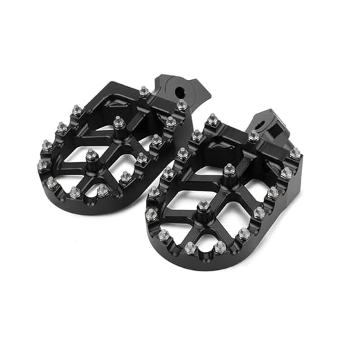 Repose-pieds de moto noirs pour Honda XR50R XR70 XR80 et XR100 2000-2005