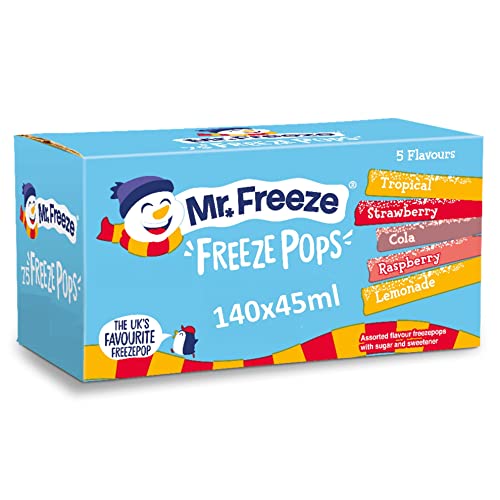 Mr Freeze Super Freeze Pods 140 x 45 ml Ice Pops