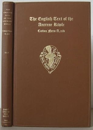 Amazon The English Text of the Ancrene Riwle British Museum Ms