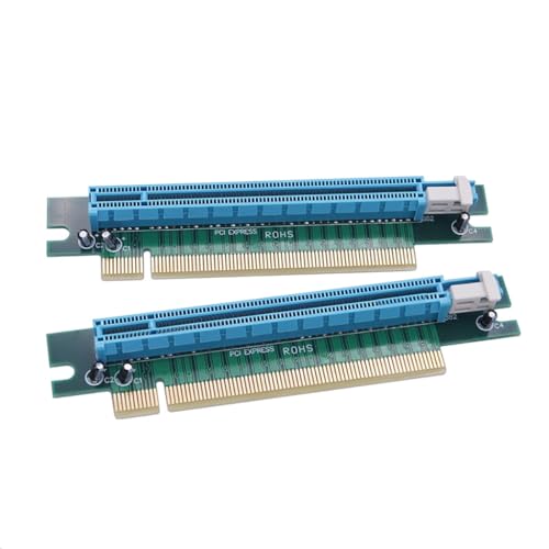Adaptador PCIE Express 16X en ángulo de 90 grados para chasis de computadora 1U miniatura 6