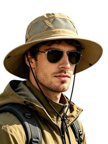 Sombrero de Hombre para Sol con Ala Ancha miniatura 1