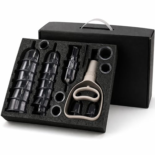 YOZAIUUI Cupping Therapy Set with 24 Cups: Professional Vacuum Cupping Kit with Hand Pump Extension Tube Gua Sha Board & Acupoint Chart for Women Men Body Muscle Neck and Back Relief