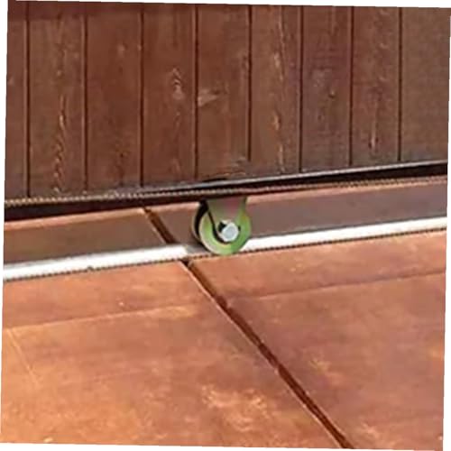 Heavy Du - Polea de una sola polea – Bloque de polea de cable industrial para cuerda de alambre y manejo de materiales en aplicaciones de construcción y Worhop