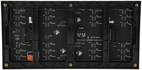 RGB Panel 64x32, 2048 DOTS Pixels 4mm Pitch 5V Sign Display for RPi, Pico, ESP32, DIY Creator Desktop, Wall Display, etc