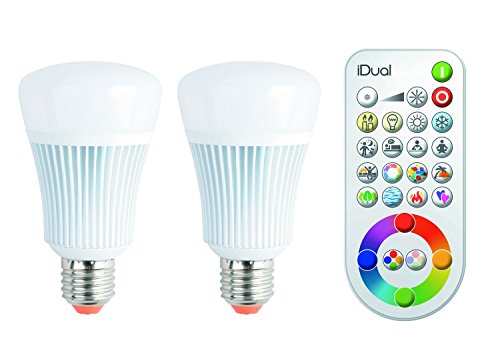 Jedi lighting, lampadine E27 iDual 806 lm, 2
