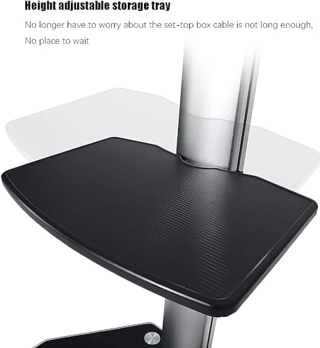 Soporte móvil para TV con ruedas y altura ajustable miniatura 5