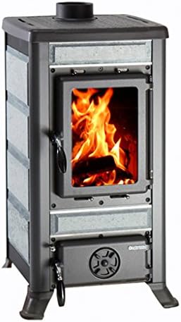 Stufa a Legna La Nordica Fulvia Liberty Bordeaux 6 KW : Amazon.it: Fai da te