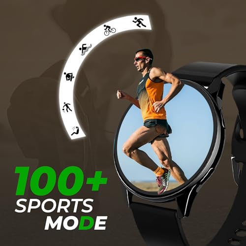 Image of GameSir Active 5 Smart Watch AMOLED Display 1.3 inch Screen, 360 * 360 Resolution, IP68 Waterproof with Multiple Watch Faces Bluetooth Calling Round Dial Smartwatch for Men & Women (Black)