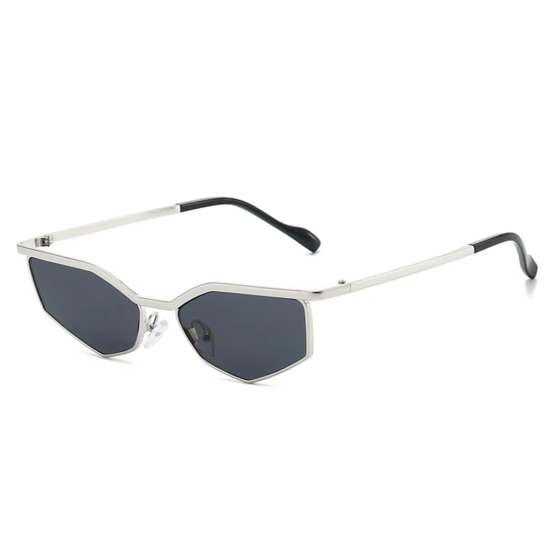 Gafas de sol metálicas a la moda