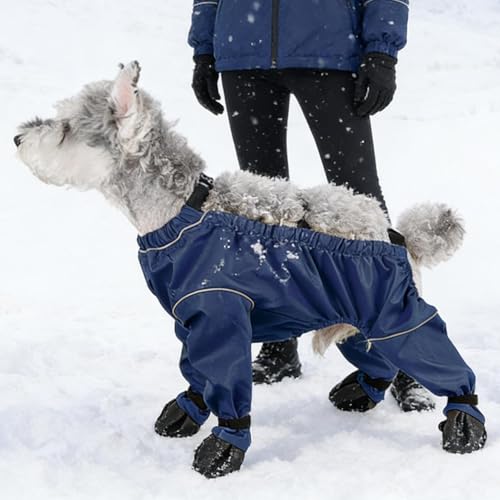 Abrigo de invierno para perros cachorros ropa transpirable caminar al aire libre 4