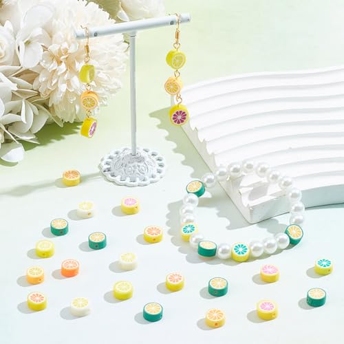 arricraft 170 Pcs Fruit Polymer Clay Beads - Image 4