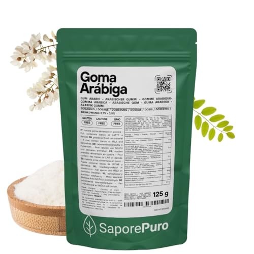 Saporepuro Goma arabiga en polvo 125 gr