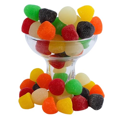 Assorted Giant Gum Drops Candy Fruit Flavor - Bulk Cherry miniatura 4