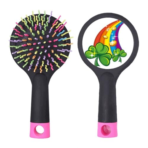 Brosse à cheveux démêlante base coussin anti-nœuds sans douleur