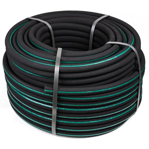Eaton Brothers Bulk Soaker Hose &ndash; 250 ft x 5/8 Inch Inner Diameter Recycled Rubber Soaker Hose...