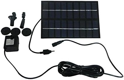 電気代0円 ソーラーパネルで省エネ仕様 お庭の噴水や池でも使えるソーラー池ポンプ DAR-SP001