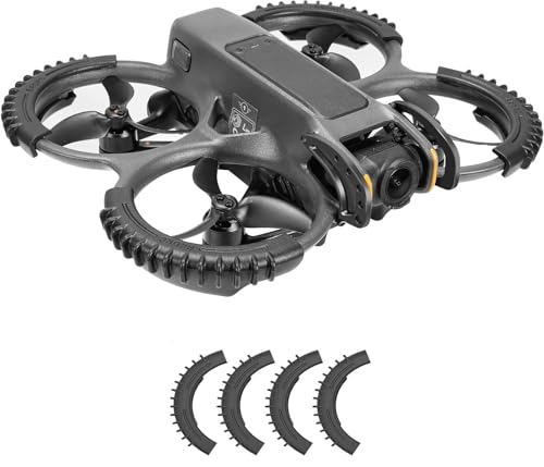 4pcs avata 2 protecteur d'hélice pour DJI avata 2,Avata FPV Drone Protection d'hélice Pare,Avata 2 Déverrouillage Rapide Protecteur d'Hélice pour DJI Avata 2