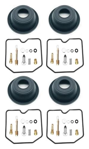 用 ZR550B 用 ゼファー 1990-1993 オートバイキャブレター修理リビルドキット ガスケット ネジ ガスケットパーツ キャブレターキット(Style 1)