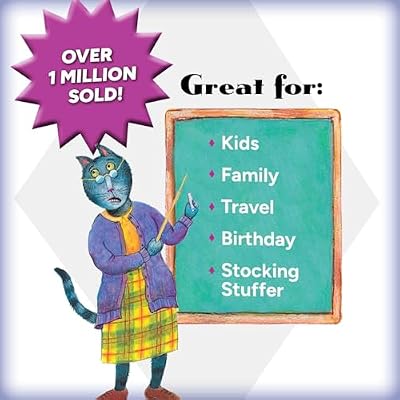 Gamewright RatATat Cat Card Game ألعاب الطاولة العائلية وألعاب الأطفال | لعبة الذاكرة والاستراتيجية للأطفال 6+ | لعبة ورق اللعب السريع لليلة الألعاب العائلية، 26 لاعبًا