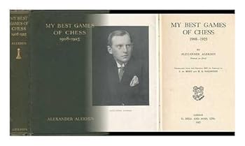 Hardcover My best games of chess, 1908-1923 Book