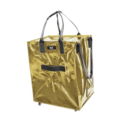 CLOVRIX gold travel bag – image 2
