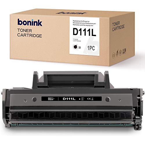 BONINK Compatibel met Samsung MLT-D111L D11L MLT-D111S zwarte toner voor Samsung Xpress M2026W M2026 M2070 M2070FW M2020W M2020 M2022W M2022