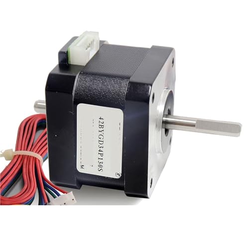 Moteur pas à pas Nema 17 double arbre 4 wires 42BYGH pour imprimante 3D