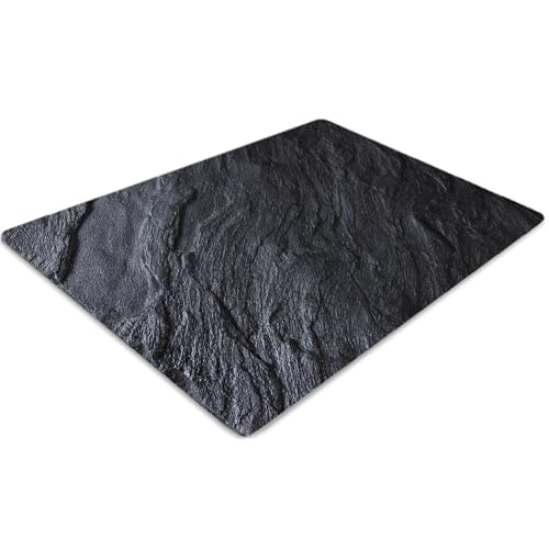 Tapis de chaise pour le bureau à la maison style marbre noir
