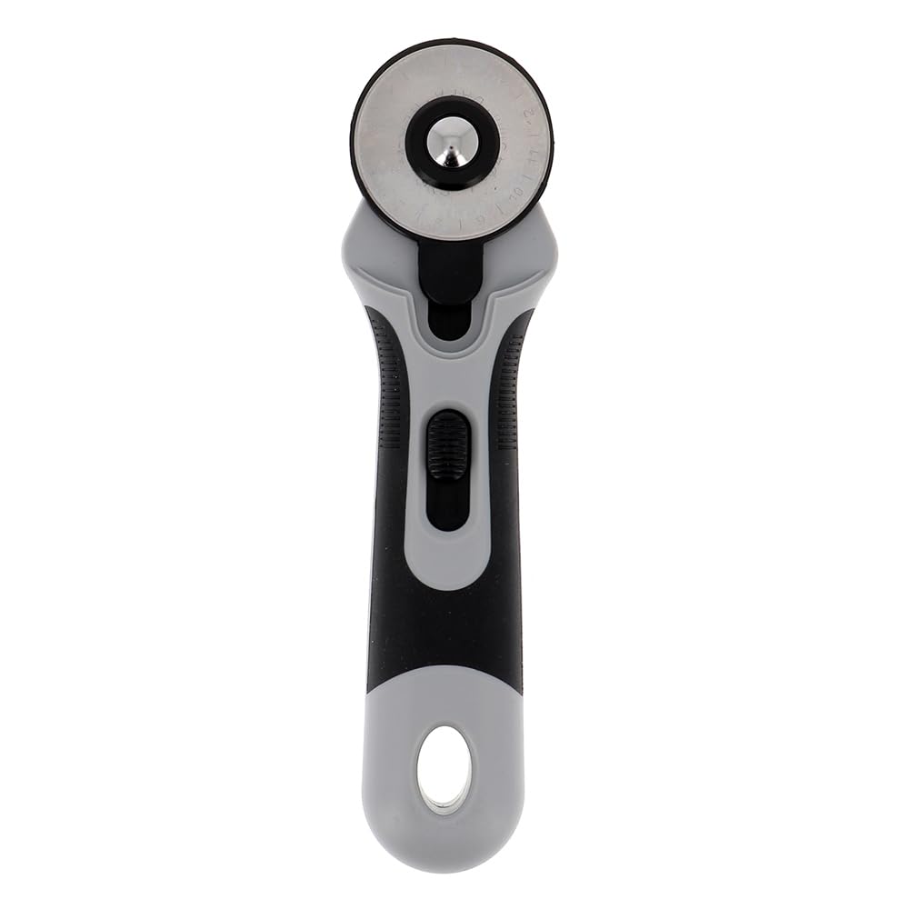 BOHIN France Rotary Cutter - Sharp Blade Glides Cutter for Patchwork and Sewing Projects, 45mm - 1 Piece