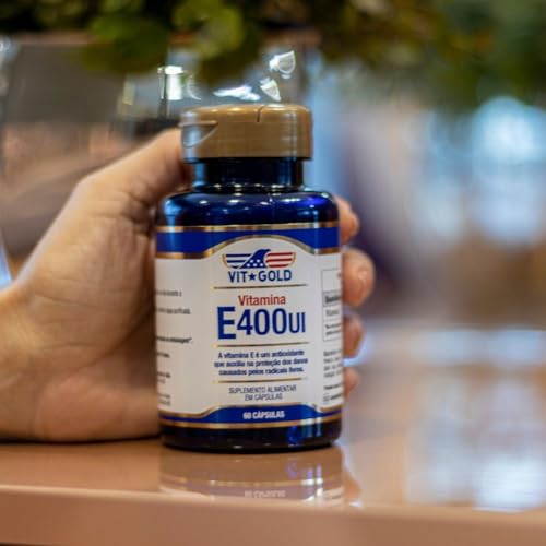 Vitamina E 400 UI Vitgold 60 cápsulas