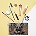 RLDOBOFE German Shepherd Coin Purse Small Cash Coin Purse Pouch Mini Canvas Change Purse with Zipper Cute Coin Pouch Fashion Coin Wallet Slim Cash Change Wallet for Cards Keys Lipsticks