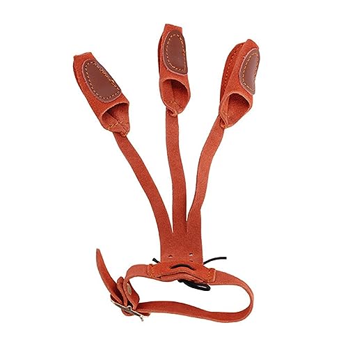 VANZACK Finger Gloves for Archery Finger Protector Guard for Recurve Shooting Comfortable Design for Outdoor Practice and Training