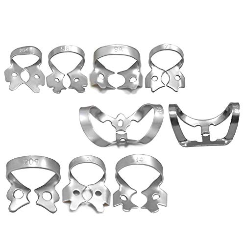 Medspo QT-YCN5-0417 Professional Dental Rubber Dam Clamps thumb #3