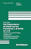 Les conjectures de Stark sur les Fonctions L d'Artin en s=0