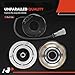 A-Premium Air Conditioner AC Compressor Clutch Kit Compatible with Chevrolet Silverado, Tahoe, Suburban, Express, Avalanche, C3500HD & GMC Sierra, Yukon, Savana & Cadillac Escalade, 10S17F Compressor