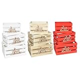 Gerimport Set x 3 Cajas XMAS TUI sin tapa Colores Surtidos Aleatorios