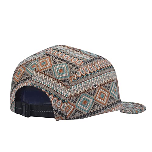 Image of 5 Panel Camper Hat | Multi-Color Unique Designs | Caps for Men & Women | Large or X-Large